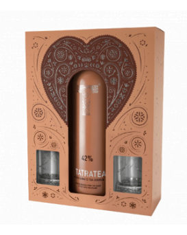 Tatratea 42% Peach 0.7l + 2 shot