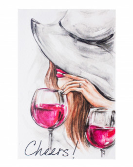 Giftcard Lady with Hat